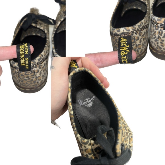 Dr. Marten Aldgate Leopard Print Lace Up Shoes Size 9 - Picture 4 of 14